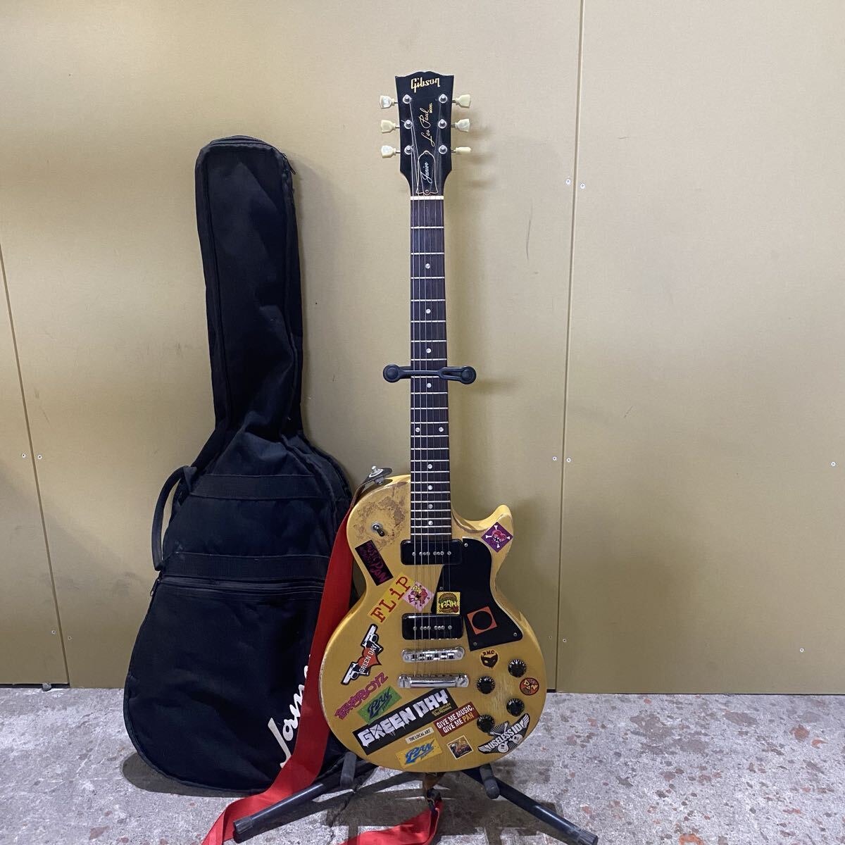 送料無料】☆レア！Greco EJR59-60D Les Paul Junior TV Yellow グレコ
