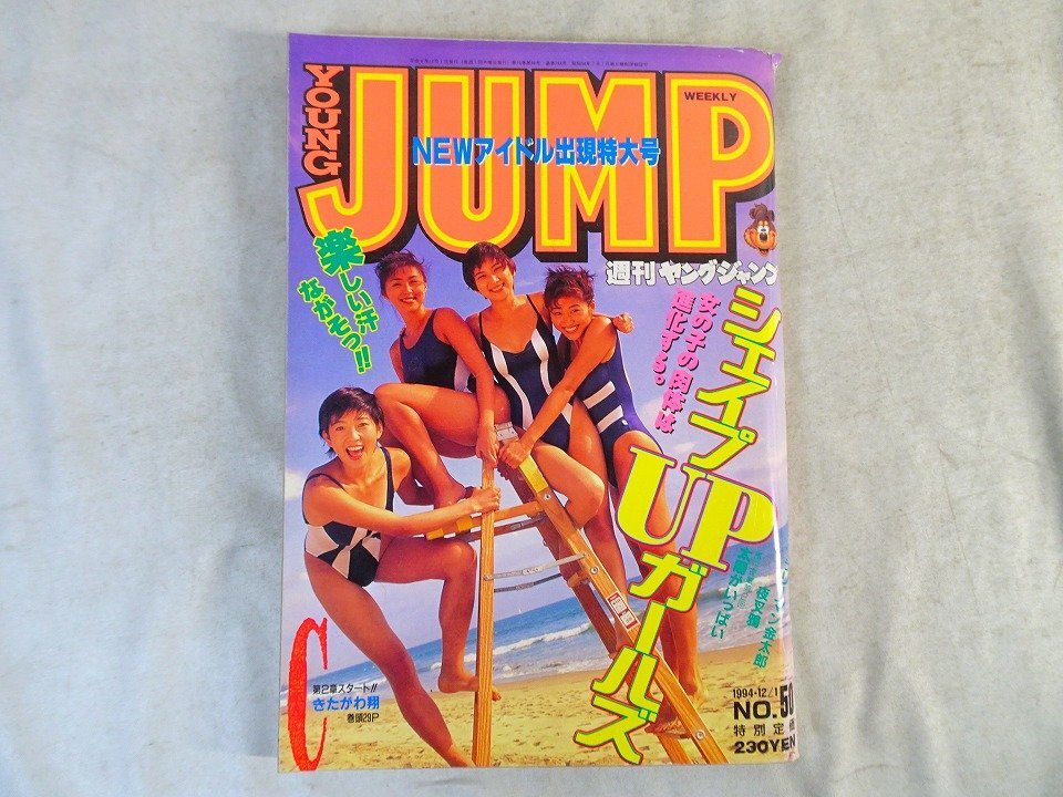23か6772 ヤングジャンプ 1993/7/22 北原歩 ビキニ 水着 ハイレグ の
