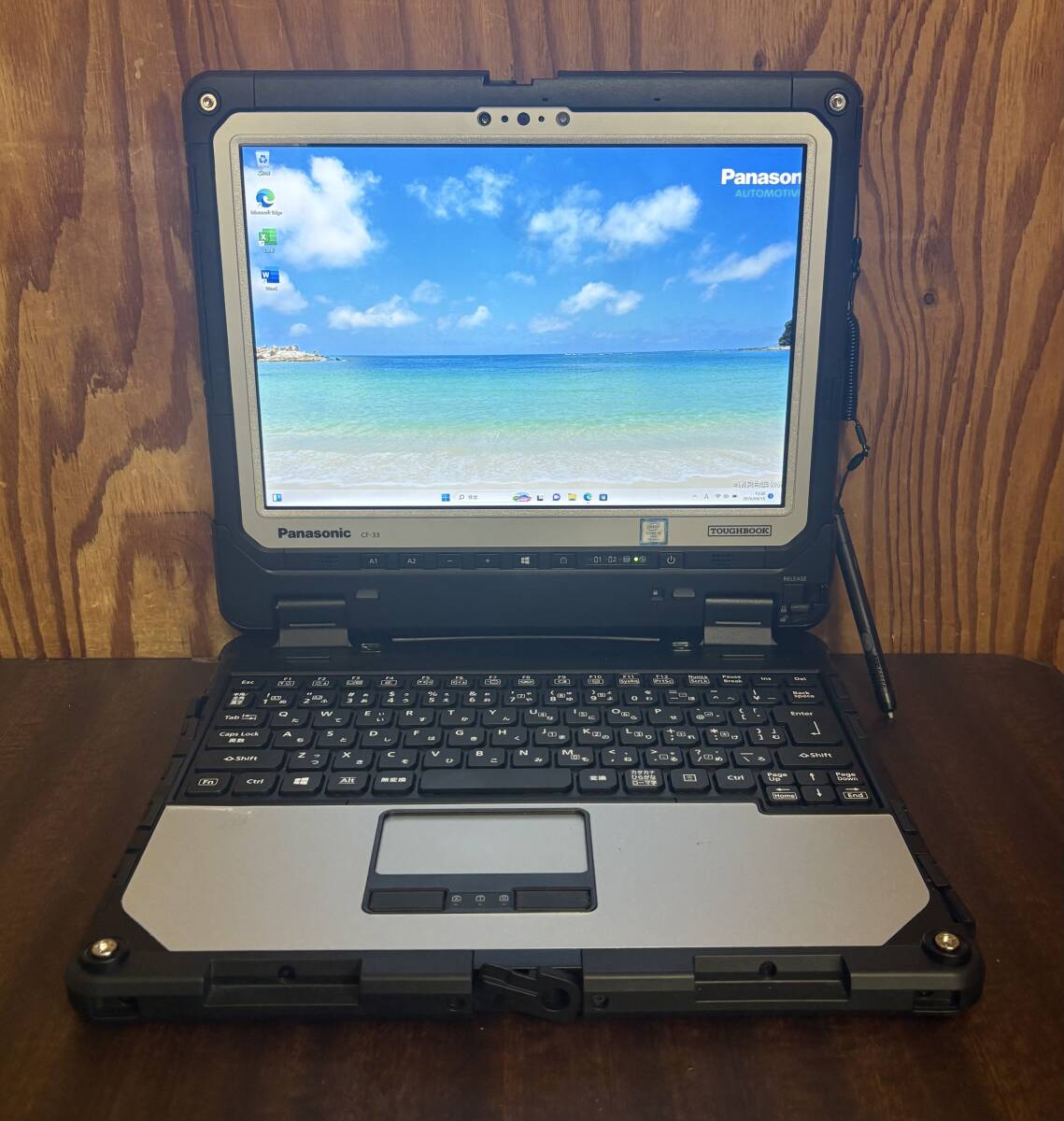 1円～ ジャンク品 Panasonic TOUGHBOOK CF-20/i5-7Y57 1.20GHz/4GB/SSD