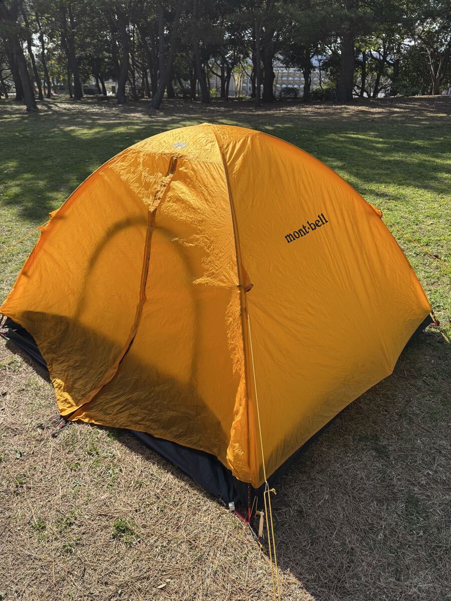 ①mont-bell◇モンベル ステラリッジ1型◇軽量人気の横開き!!☆おまけ