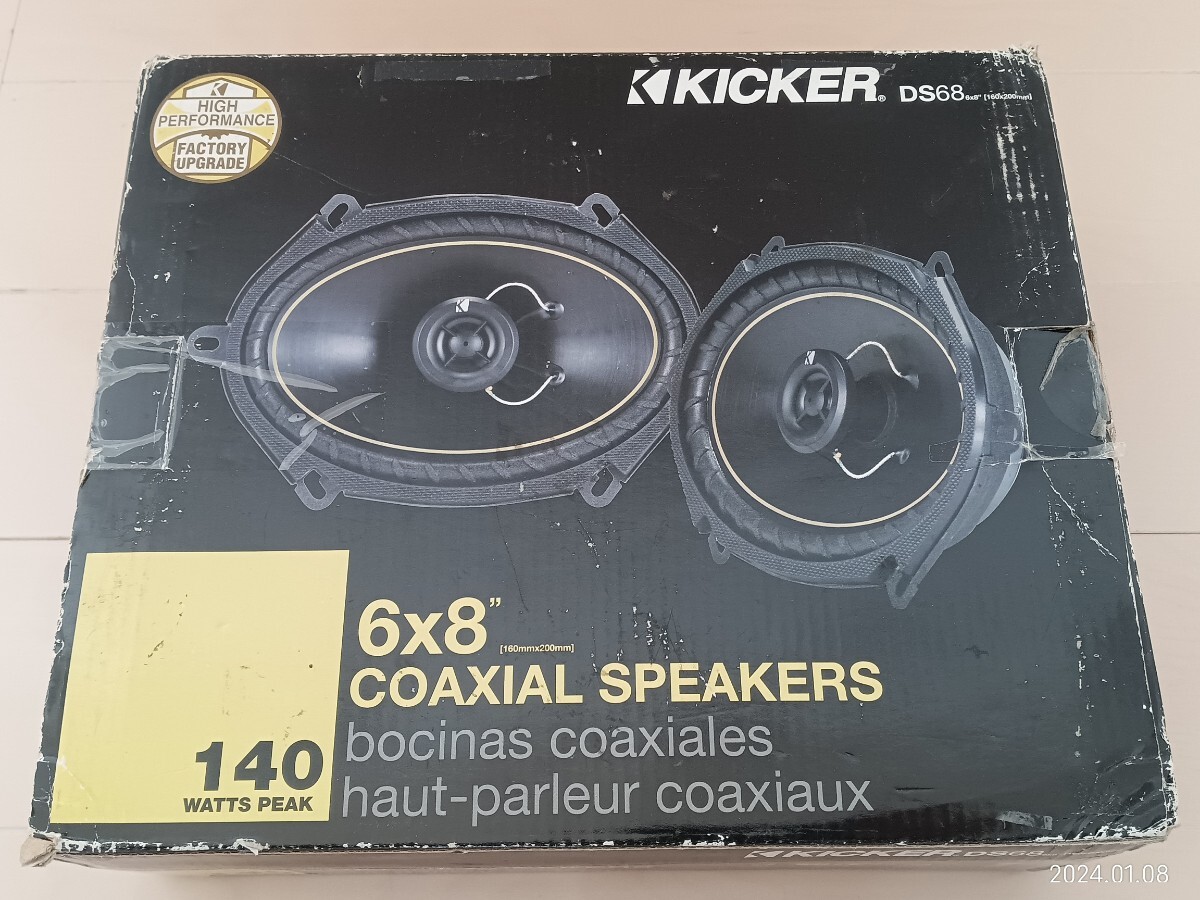当時最高峰！！KICKER KX600.4 キッカー 4chアンプ Max600W 北米 JDM 