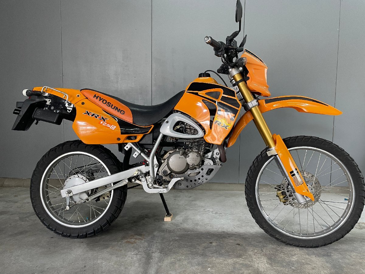 兵庫県加古川発 ヒョースン HYOSUNG RX125D セル一発始動の美車！人気