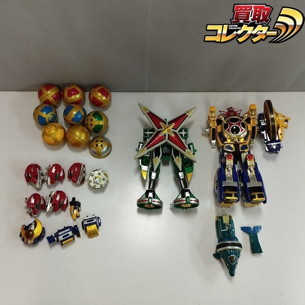 当時物 ソフビ人形 忍風戦隊ハリケンジャー ユタカ製 ツインセット 五