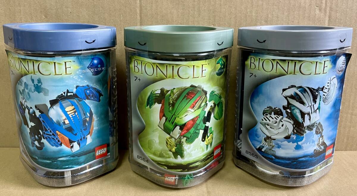 送料無料】 LEGO Bionicle 初代TOA6体 オマケ付き KANOHI（マスク 