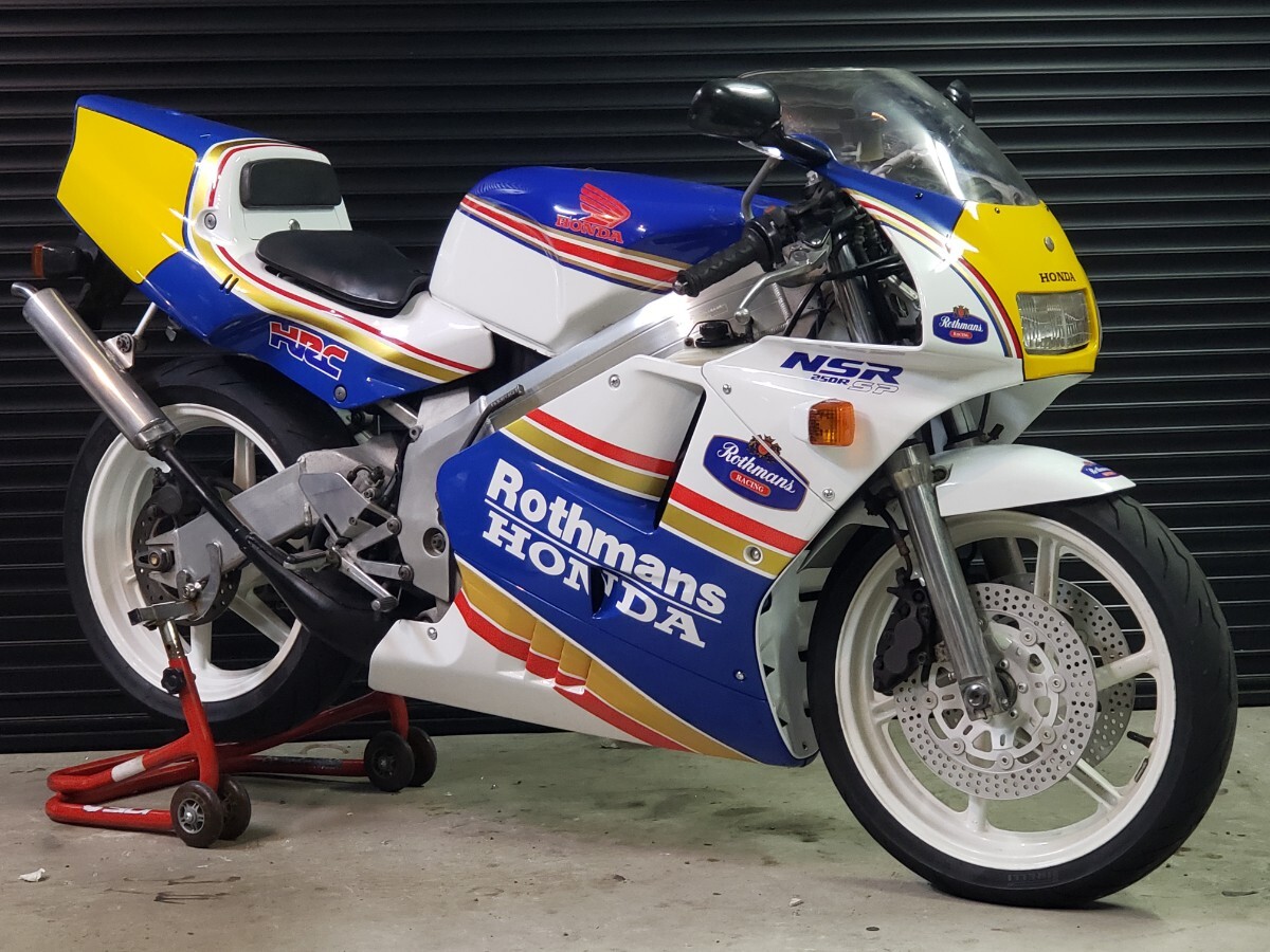 新品】NSR250 MC21 MC28 シングルシート カウル ロスマンズカラー