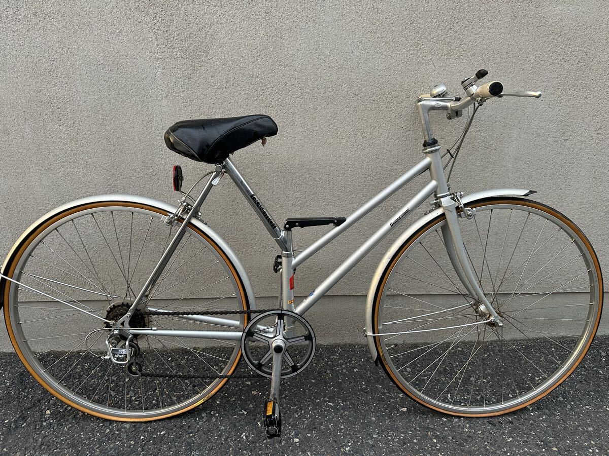 中古】MIYATA Folio 700c フラットバー ロード 折り畳み 軽量 輪行車