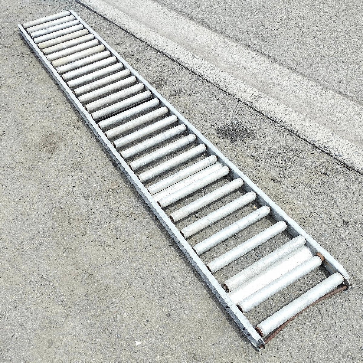 ○19) 2台セット! okura/オークラ輸送機 約2000mm アルミ製 ローラー