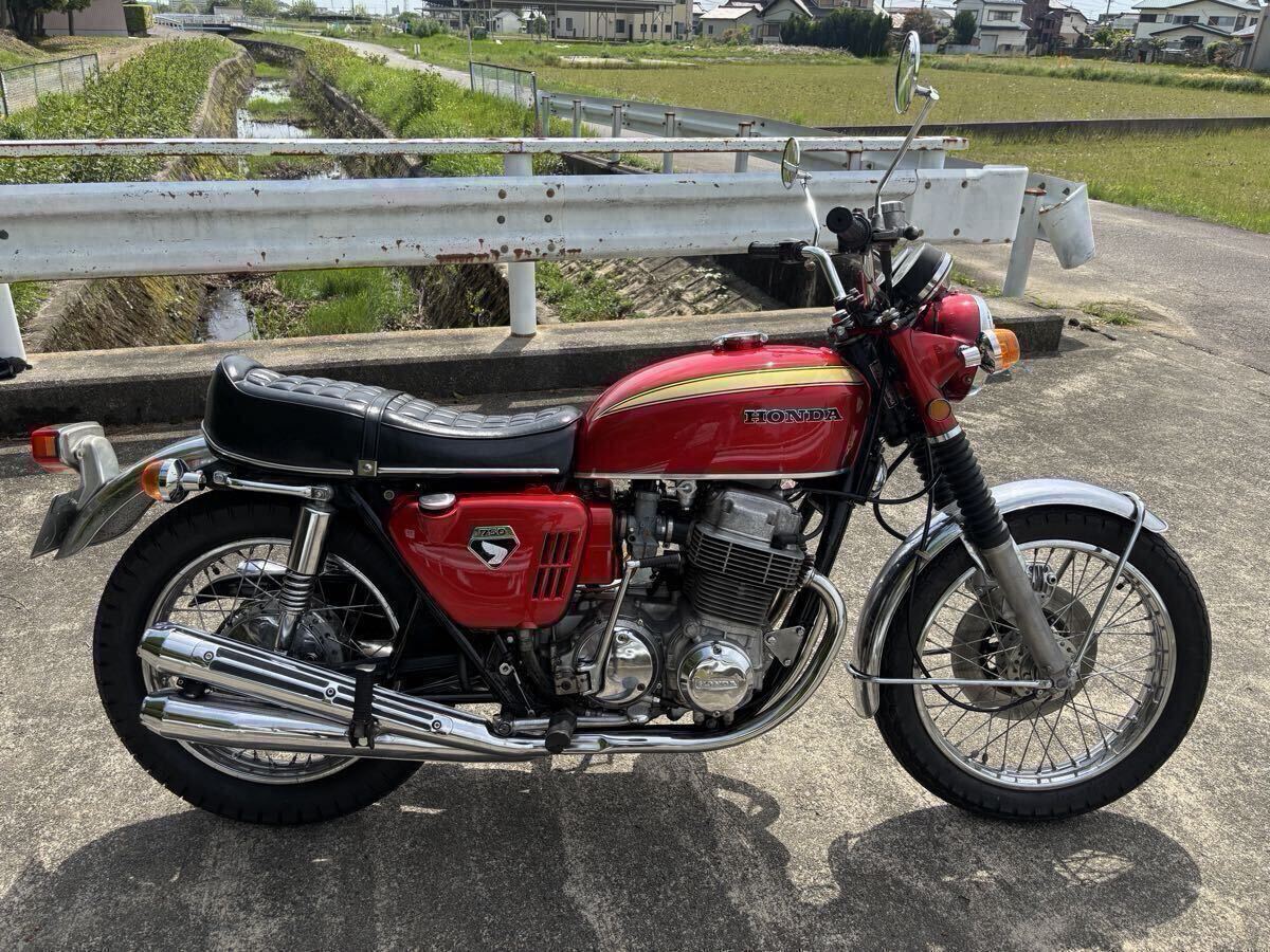 マニア必見 国内物旧車 金型 昭和45年登録 オリジナル部品多数 CB750K0 