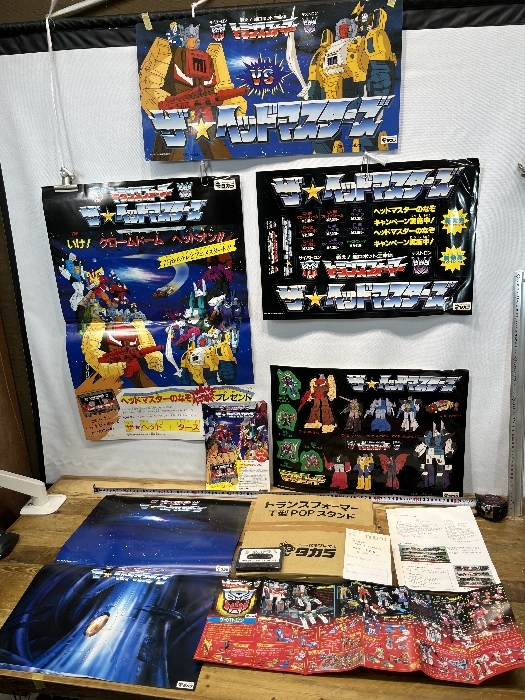 【希少】タカラ  戦え！トランスフォーマー ヘッドマスター大決戦ゲーム マニア放出品 当時物 旧タカラ タカラ トランスフォーマー ヘッド