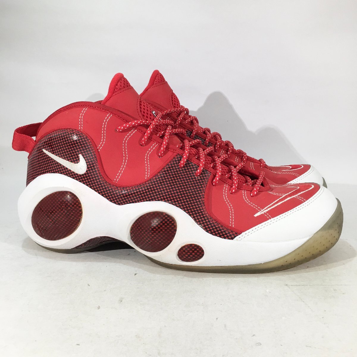 NIKE エアズームフライト5 NIKEiD/スニーカー/26.5/黒/黄色/90s/靴