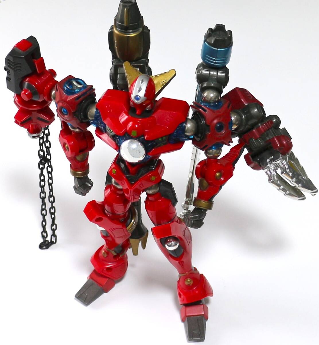 ミクロマン マグネロボ ロボットマン クロス 開封品 ほぼ未使用 即決