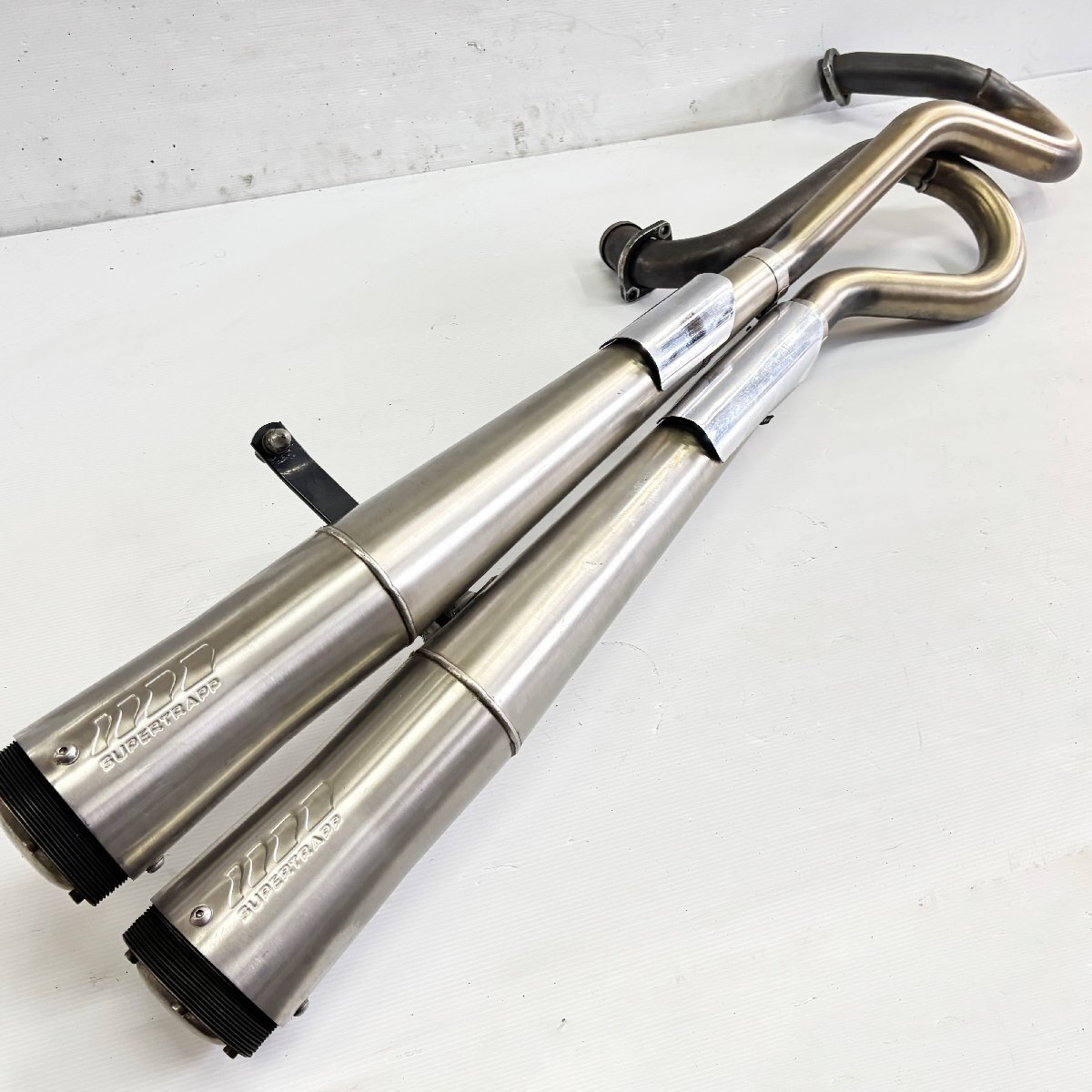 スポーツスター -03 用スーパートラップマフラー オプション付き