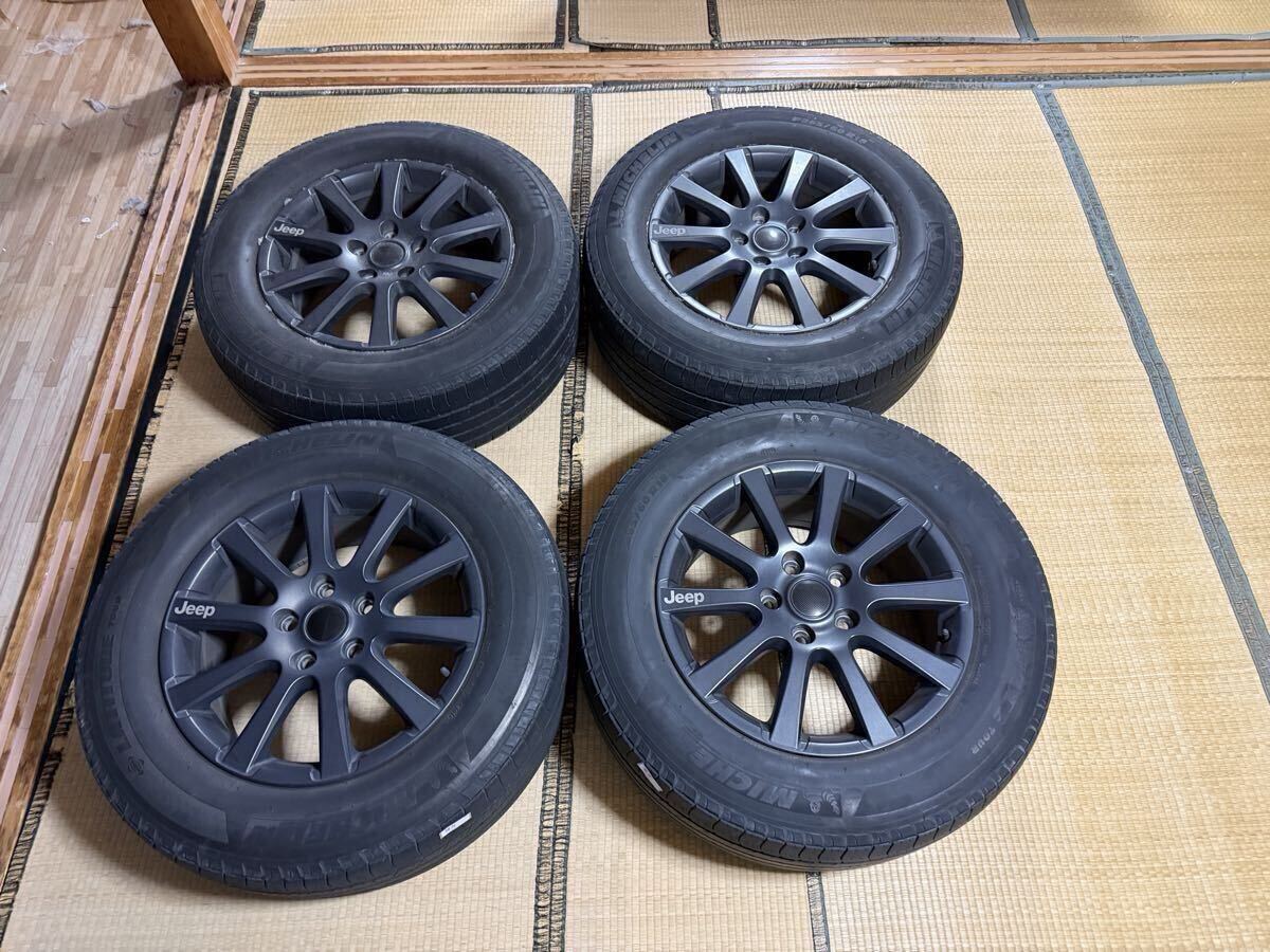 美品！Jeep グランドチェロキー 純正ホイール 18インチ 8J PCD127☆4本 