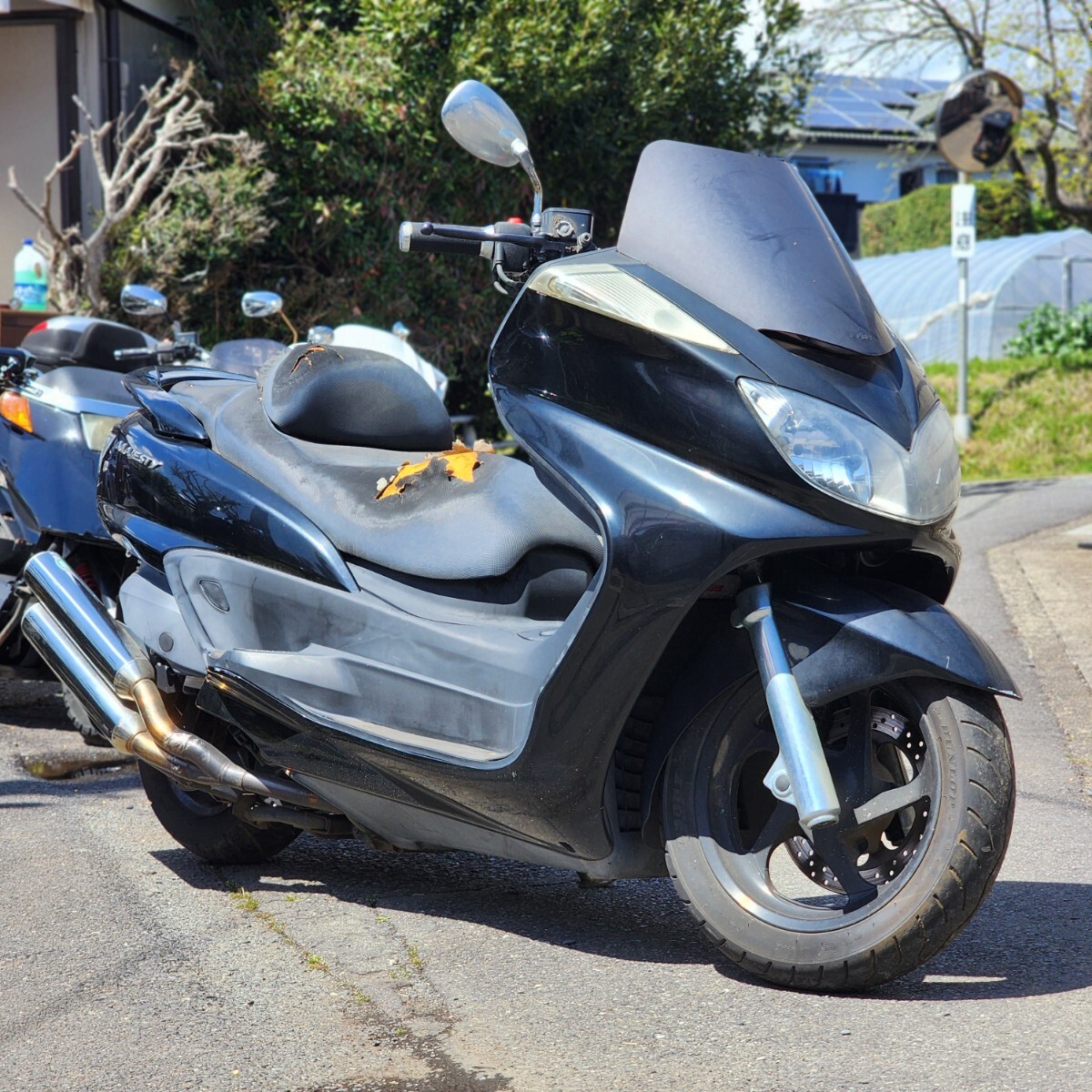 YAMAHA グランドマジェスティ250 SG15J 低走行 9600キロ 実働 大人