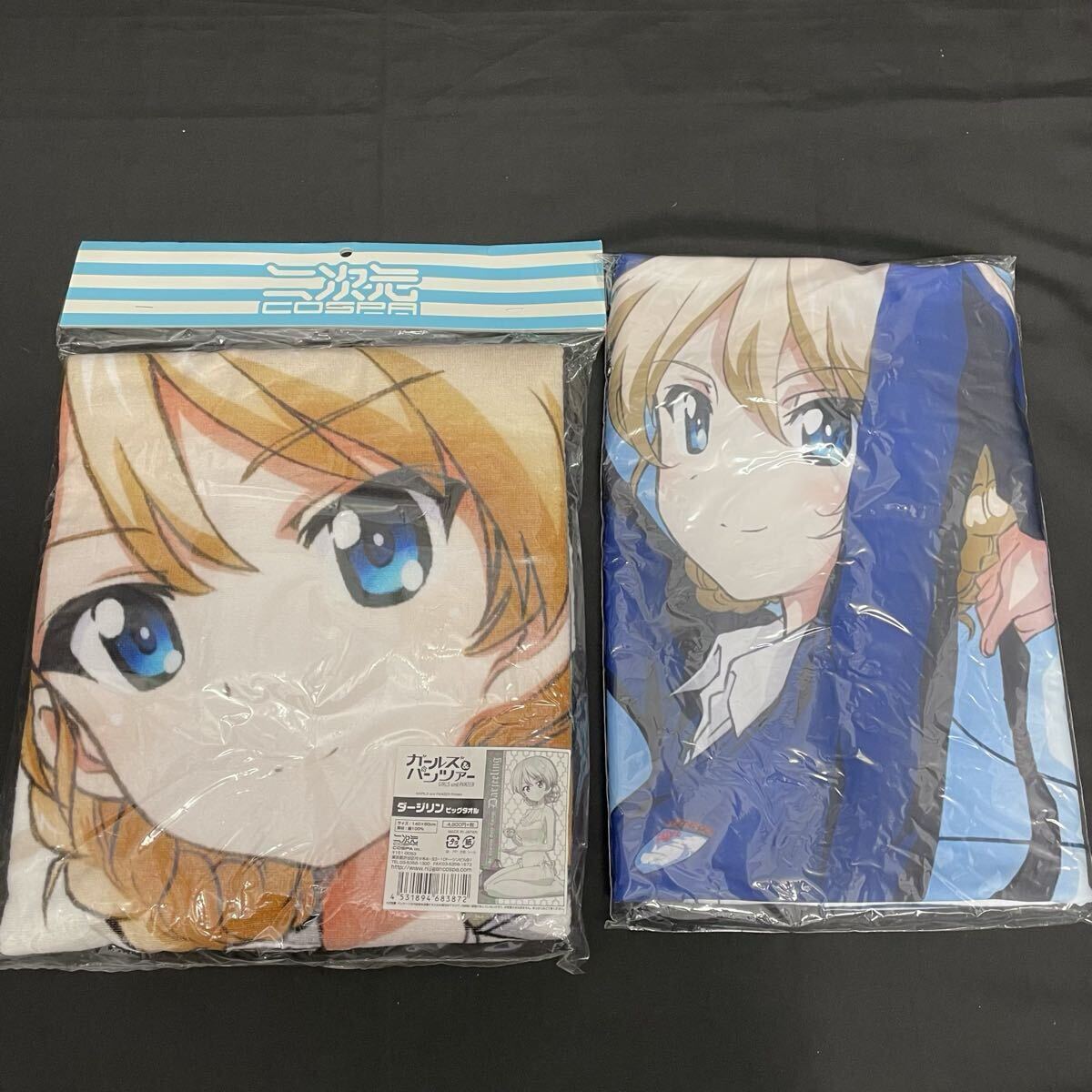 新品】☆未開封☆ガールズ＆パンツァー 抱き枕カバー 武部沙織 テレカ
