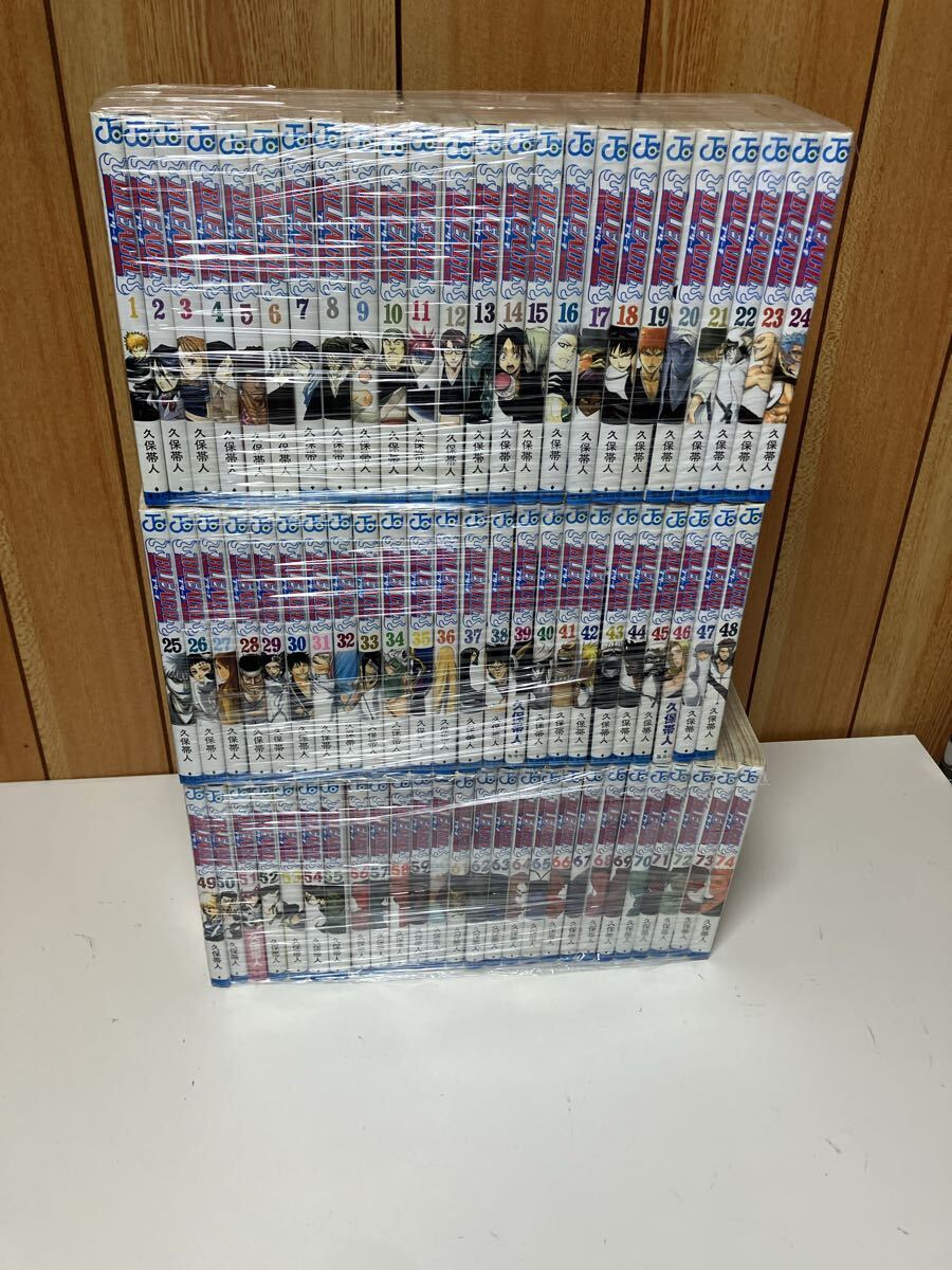全巻初版 BLEACH－ブリーチ－ 1巻~9巻【帯・新刊案内冊子付】久保帯人