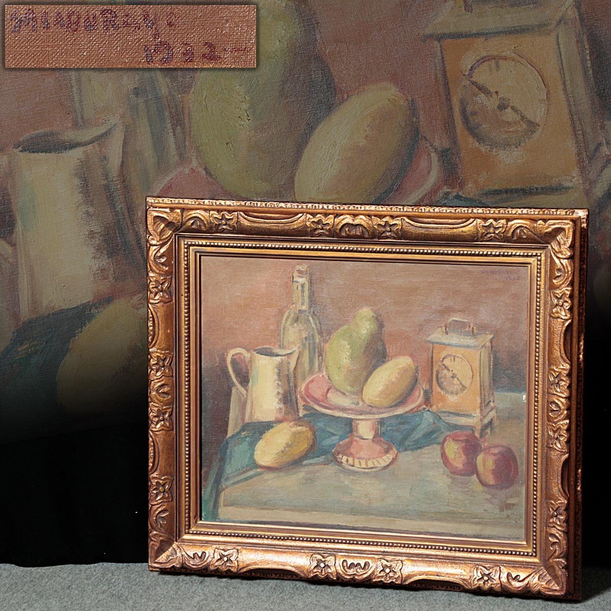 新品】油絵 油彩 肉筆 静物画 ◇花の絵 花瓶に生けた花 欧風 近代 新築