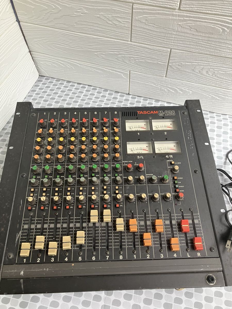 中古】TEAC M-30 (TASCAM)ビンテージ・アナログ・ミキサー ジャンクの