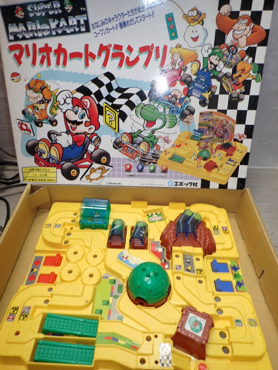 長期保管中古品 ／ エポック社 マリオカートグランプリ】の落札情報