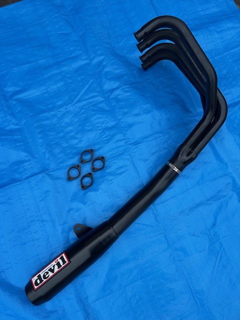 新品】未開封品アオシマ1/12 Ninja GPZ900R デビルマフラー仕様 特攻の