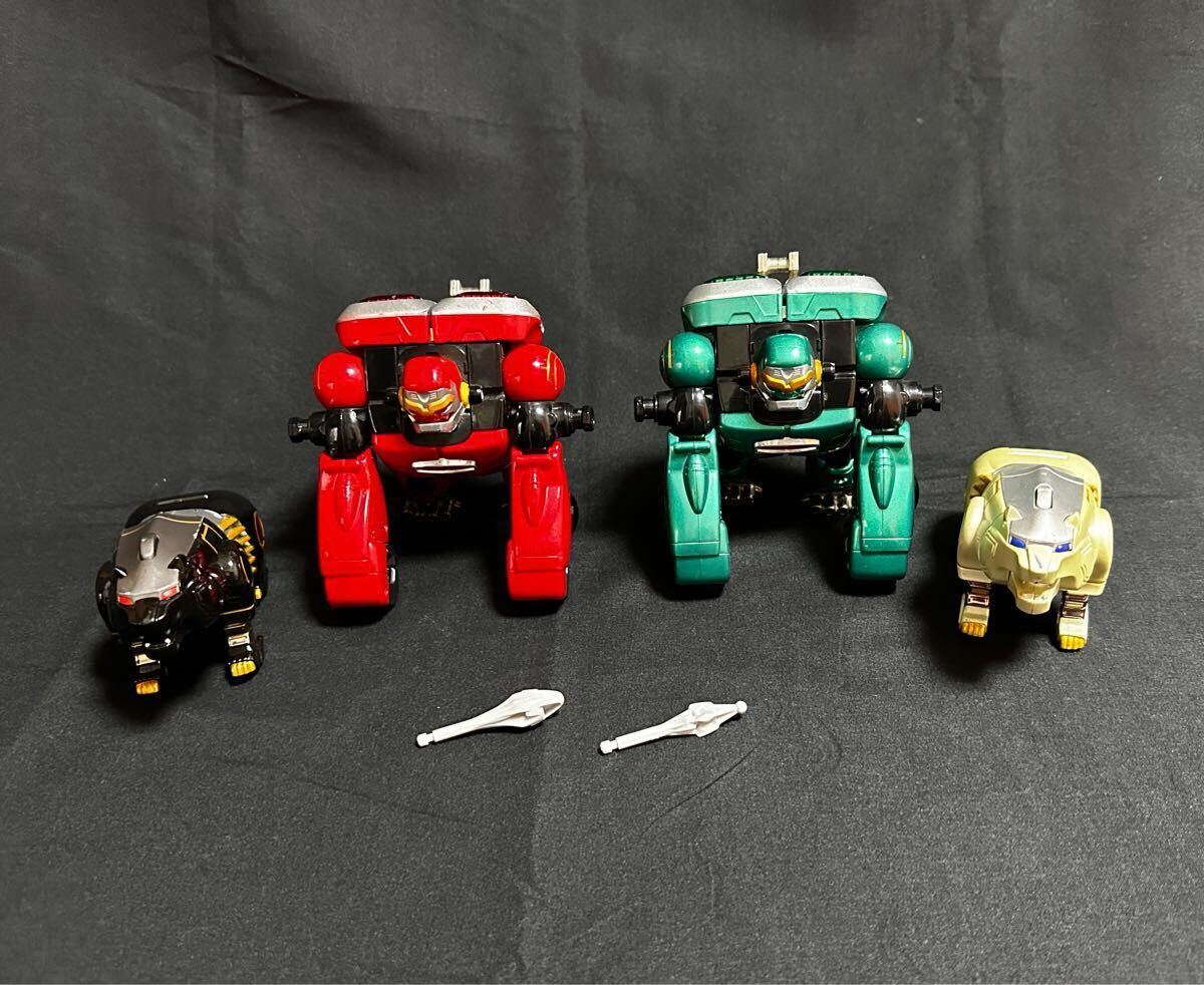 中古】百獣戦隊ガオレンジャー DXガオキング ガオハンター ガオゴッド