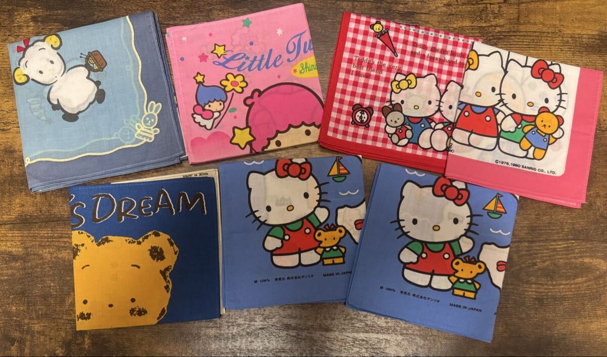 sanrio 1976 旧ロゴ サンリオ 初期 リトルツインスターズ キキララ