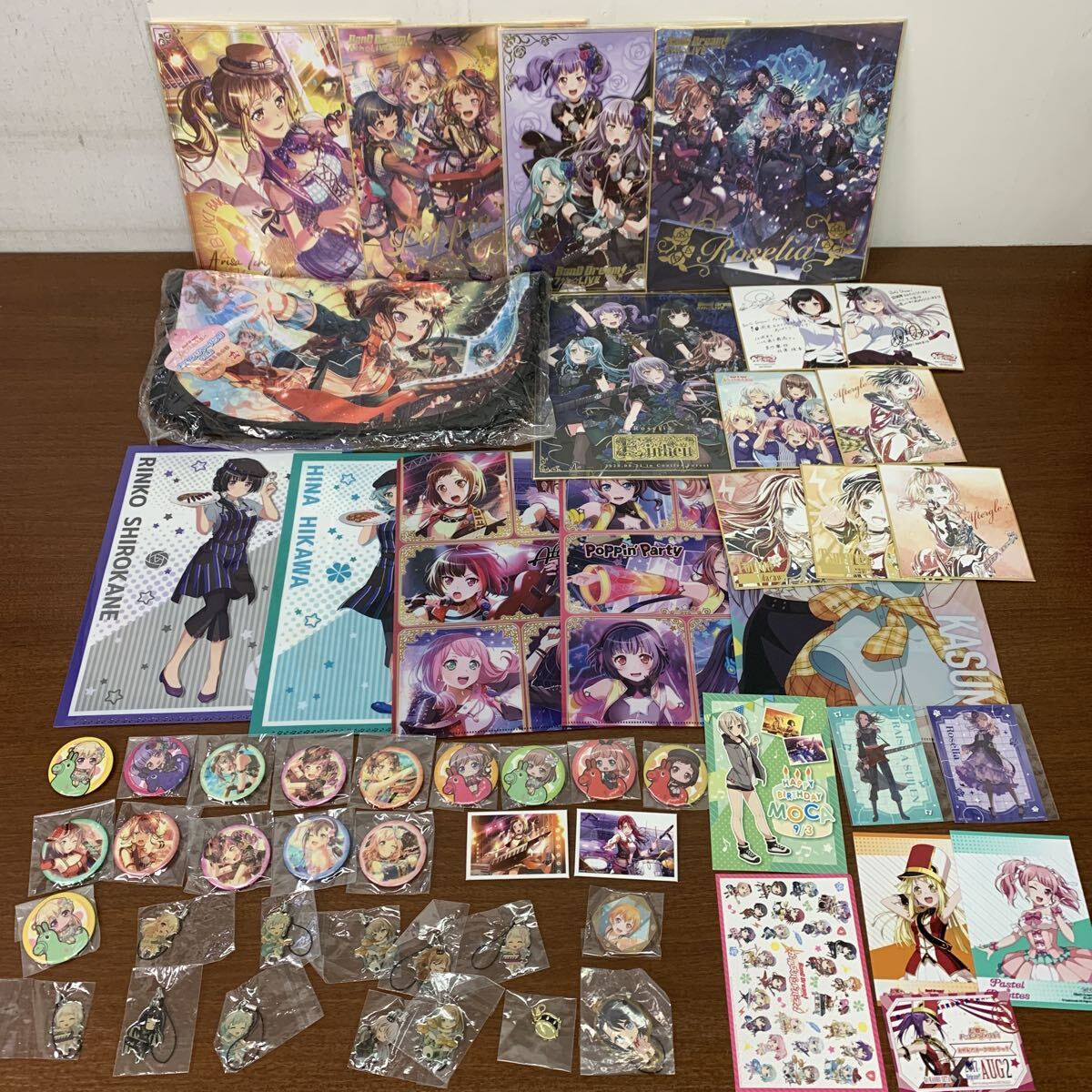 バンドリ ガルパcafe ボーカル組 A4クリアファイル 戸山香澄 美竹蘭 