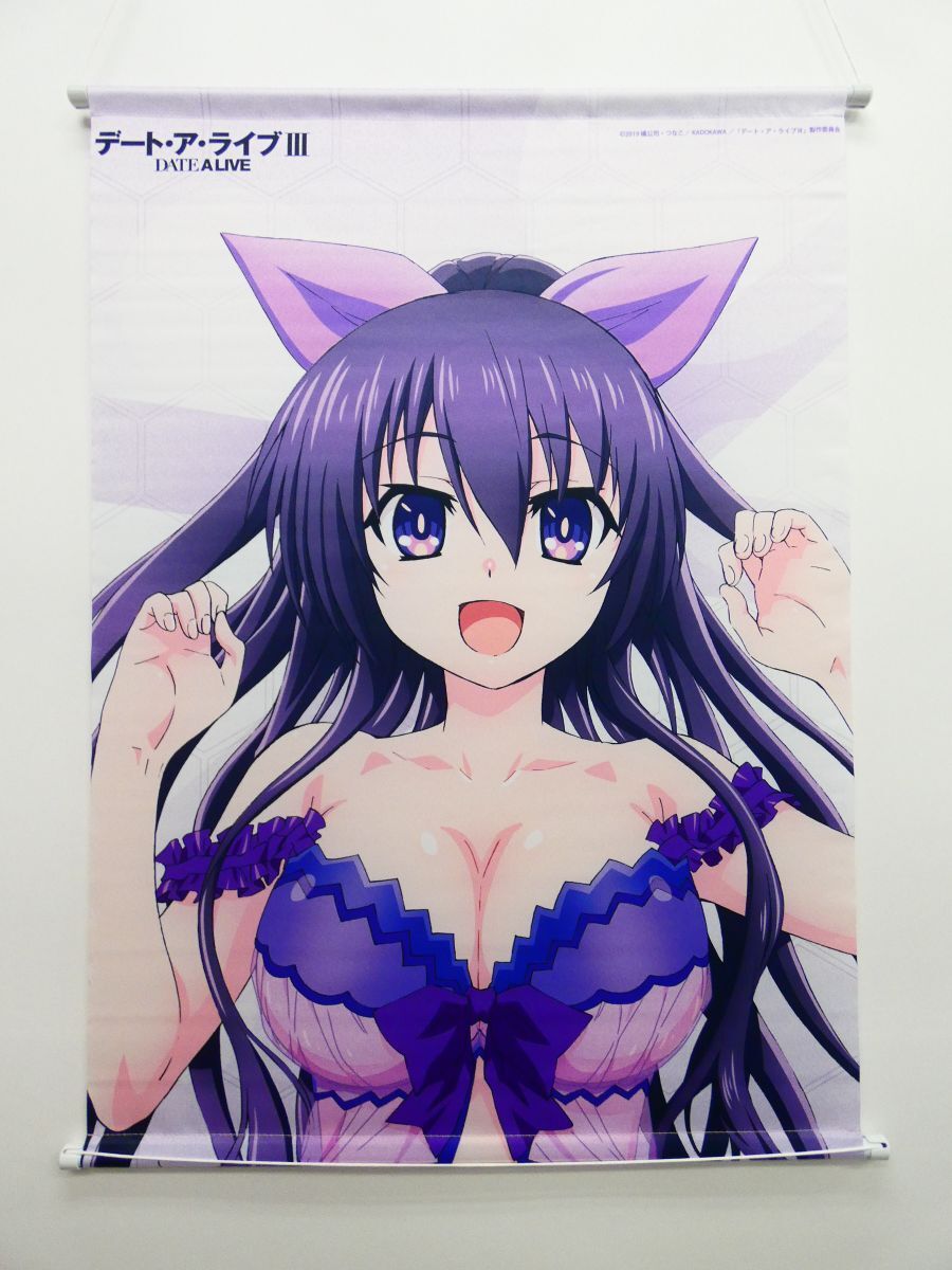 中古】デート・ア・ライブ ピンナップポスター 時崎狂三 制服 下着 zqn