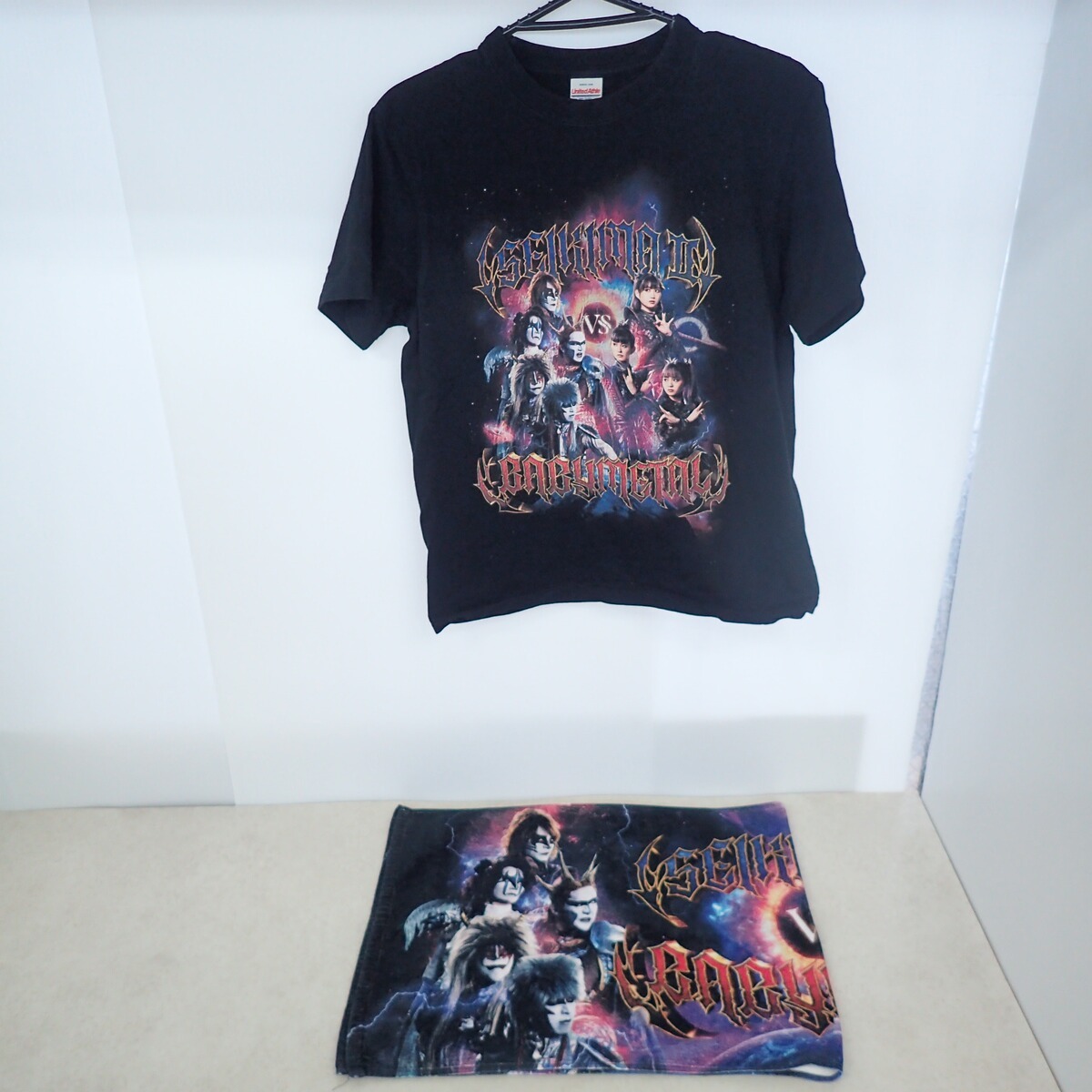 ☆聖飢魔Ⅱ バンドTシャツ 2点セット/雷電湯澤 + デーモン閣下/小暮
