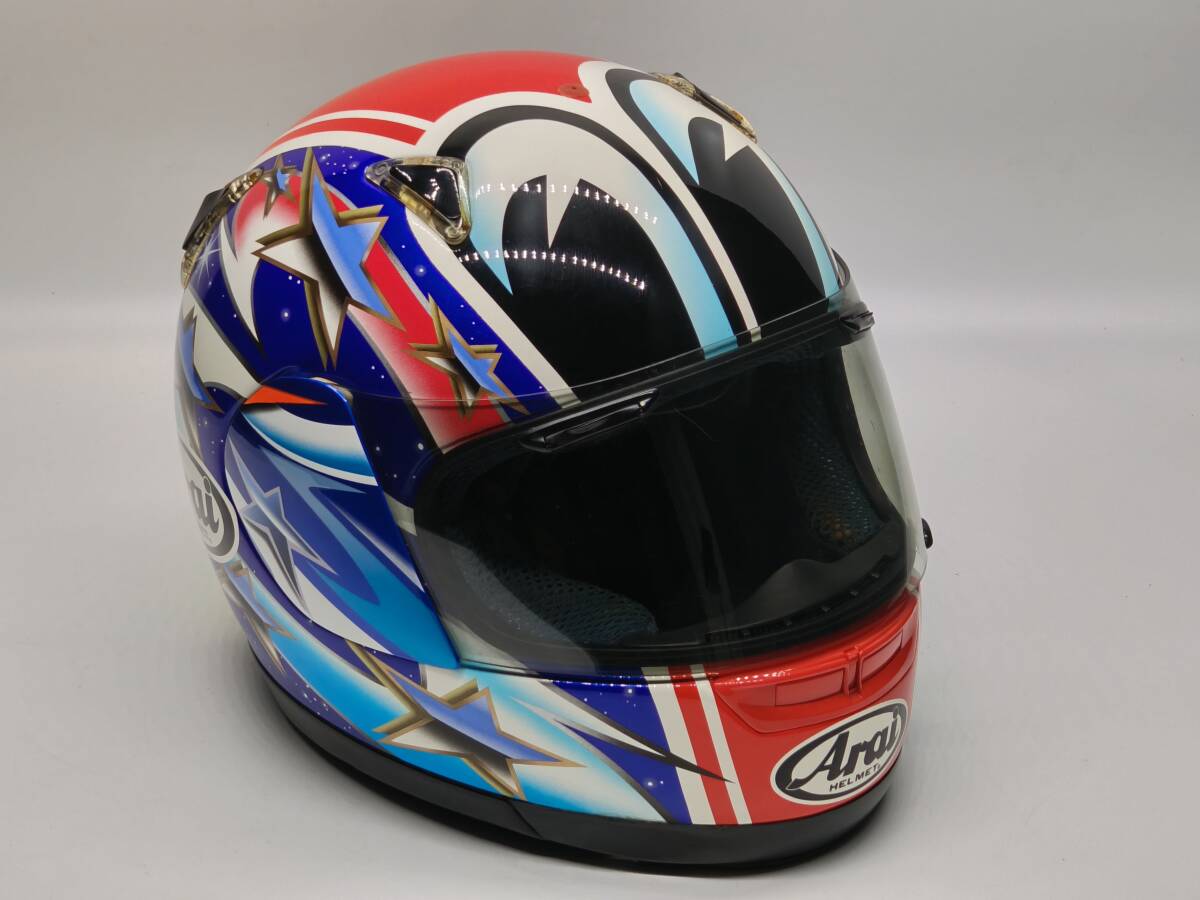 中古】Arai アライ RX-7 RR3 RRⅢ フルフェイスヘルメット NAKANO 中野
