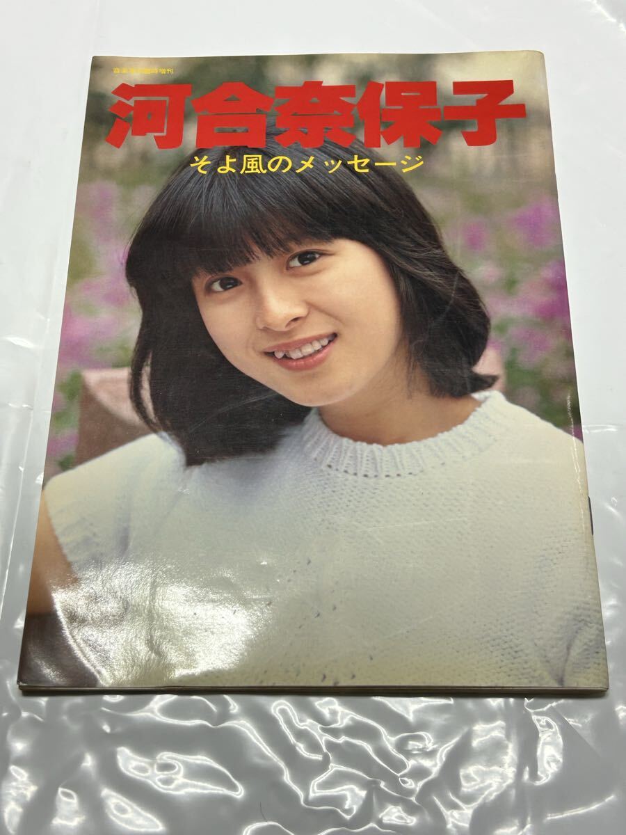 河合奈保子 奈保子フォトメッセージ 1981年の初期写真集 ポスター B2 