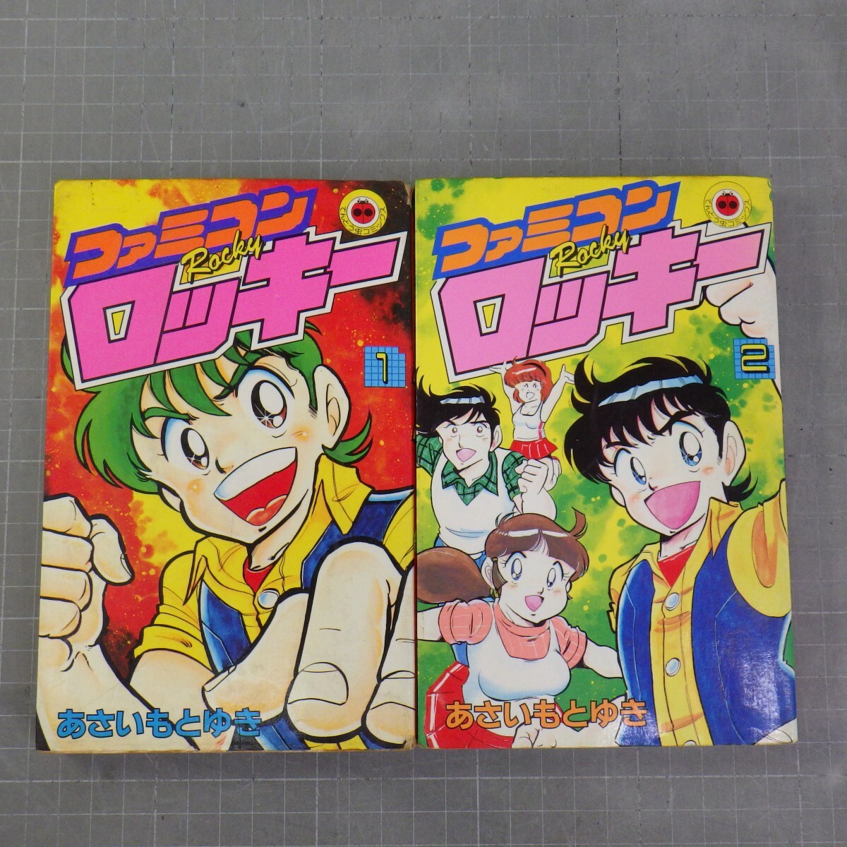 新品】ファミコンロッキー あさいもとゆき ファミカセ 直筆サイン