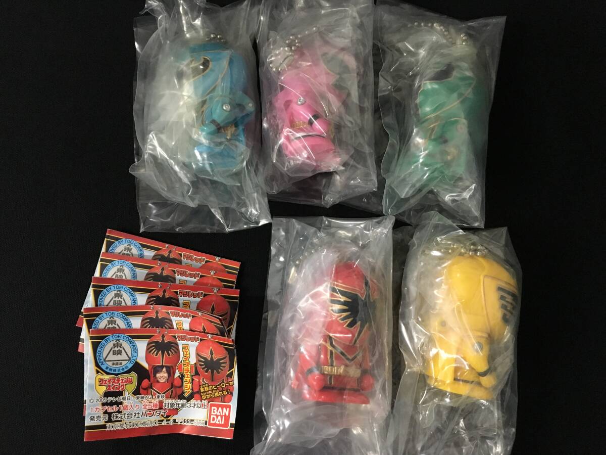 新品】魔法戦隊マジレンジャー カプセル合体マジキング全4種 バンダイ 