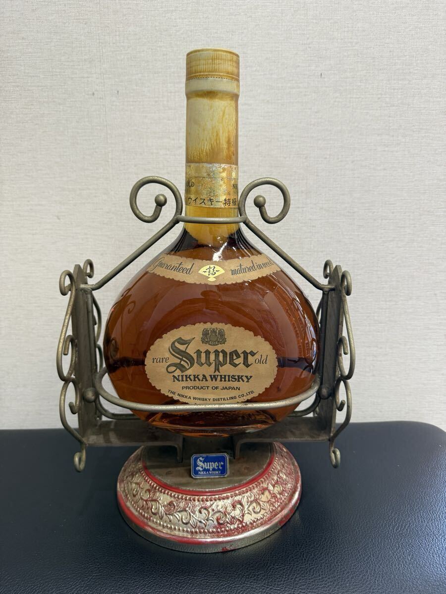 Super NIKKA スーパーニッカ *特級ウイスキー ウヰスキー 大瓶(空瓶 Super NIKKA スーパーニッカ *特級ウイスキー ウヰスキー 大瓶(空瓶