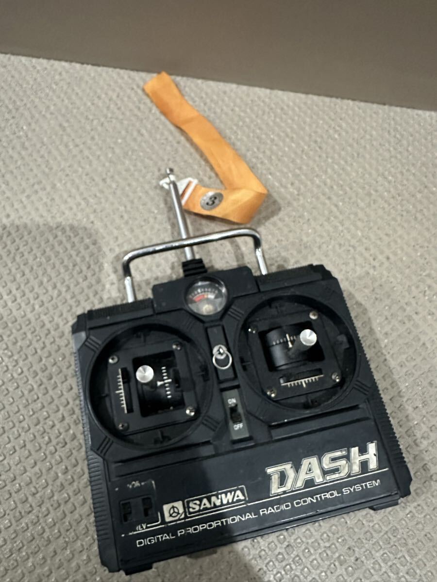 中古】カー用 SANWA NEW DASH S プロポセット 旧車 レストアに マルイ