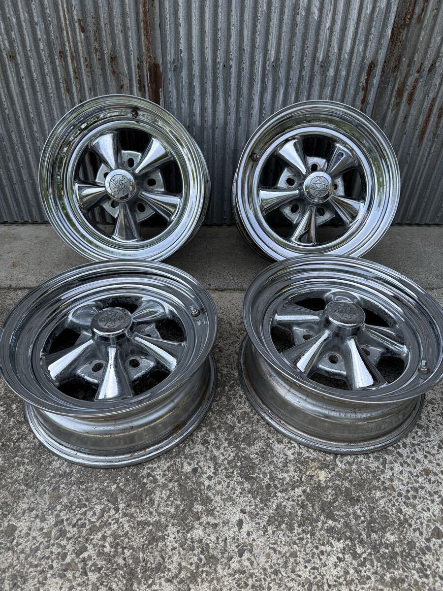 希少！【中古品】CRAGAR（クレーガー） ホイール 15インチ 5穴 7J の