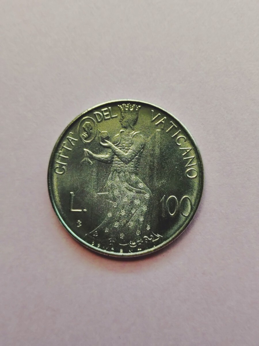 3457[バチカン市国メダル 2種]ヨハネパウロ2世 聖年1983/教皇 銀製