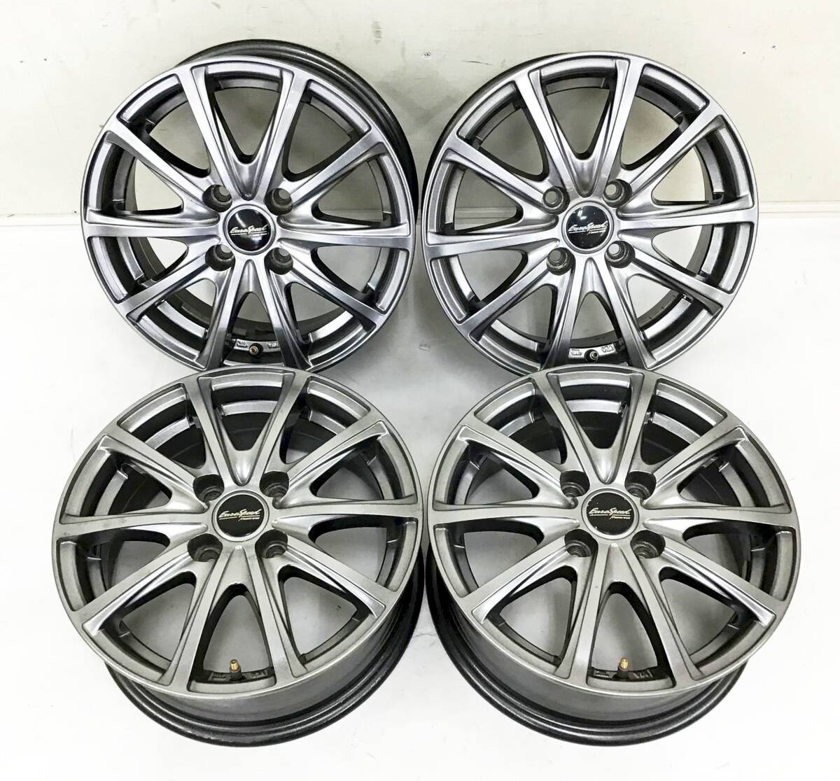 美品 MANARAY SPORT マナレイスポーツ EuroSpeed G10 17インチ 7J +40 