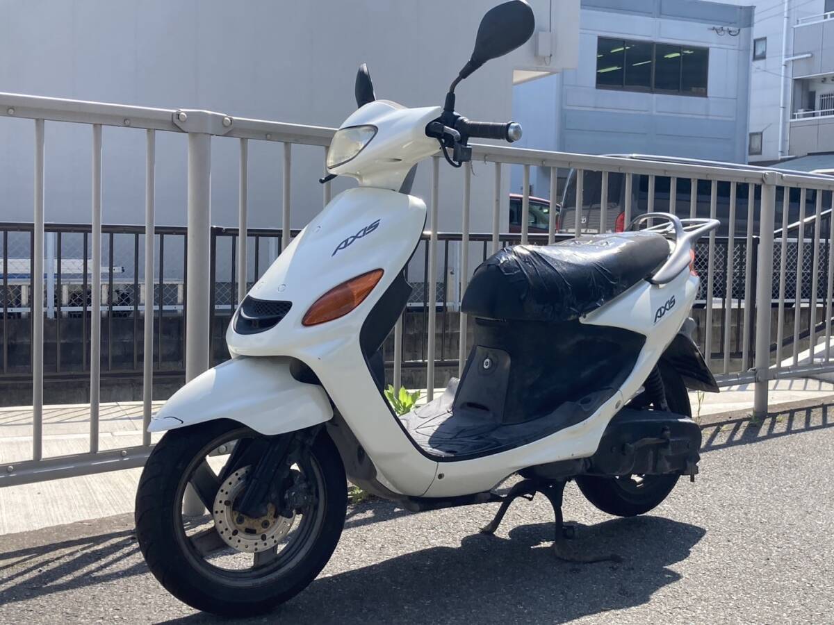 ヤマハ グランドアクシス100 BW's100 実動エンジン周り ズーマー G