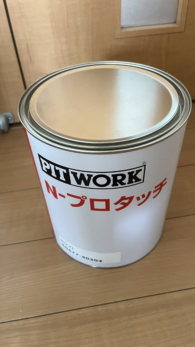 未使用】【売り切り】ロックペイント プロタッチ ホワイト3.6kg 077