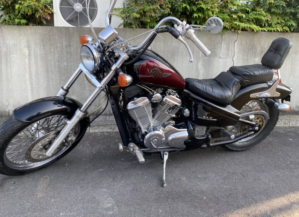 スティード400☆車検付 令和3年12月☆HONDA STEED☆ホンダ☆ローダウン