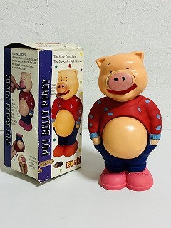 新品】未使用 POT BELLY BANK 貯まるとお腹が大きく膨らむクマの貯金箱