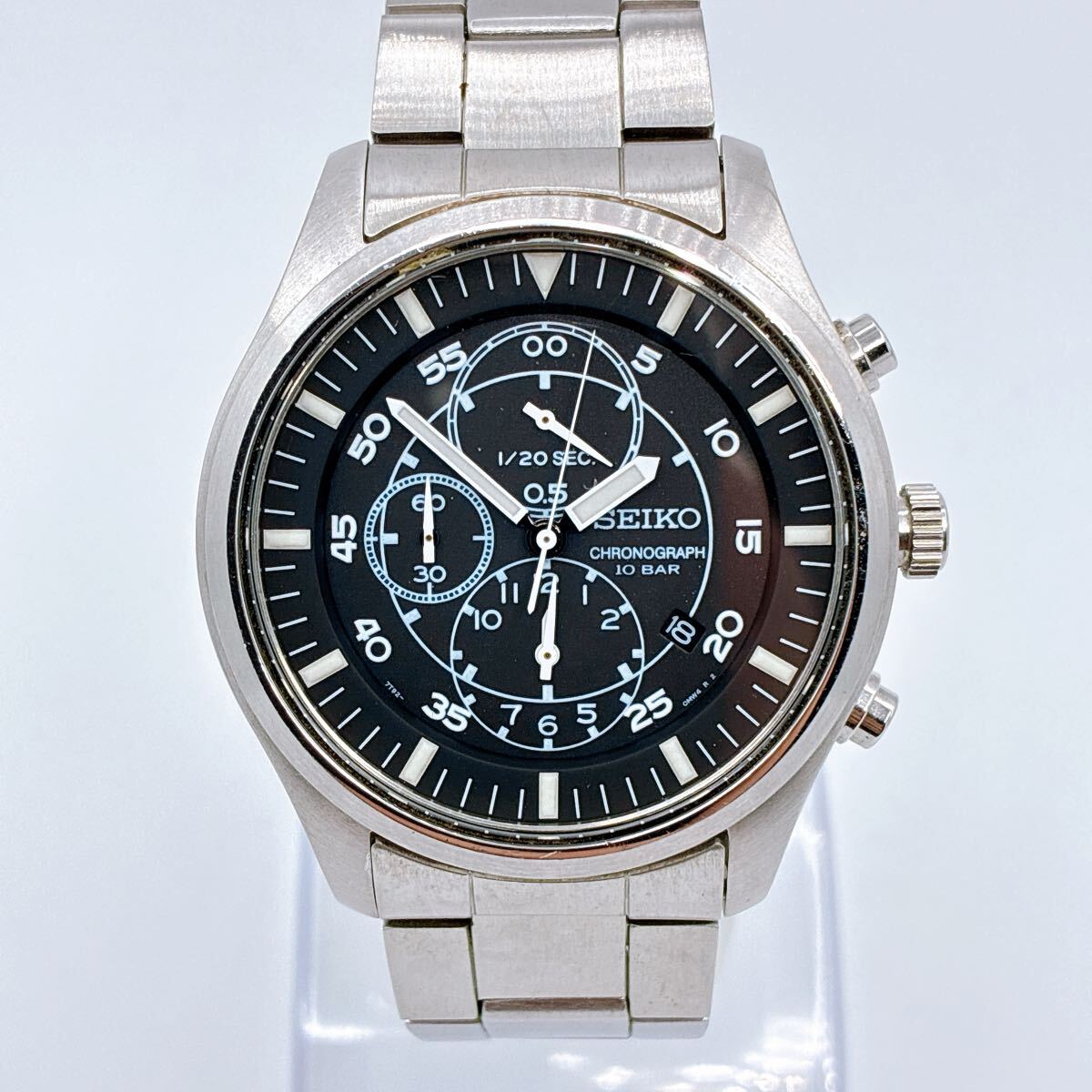 セイコー シルバーウェーブ デジタル A229-5050 クロノグラフ SEIKO