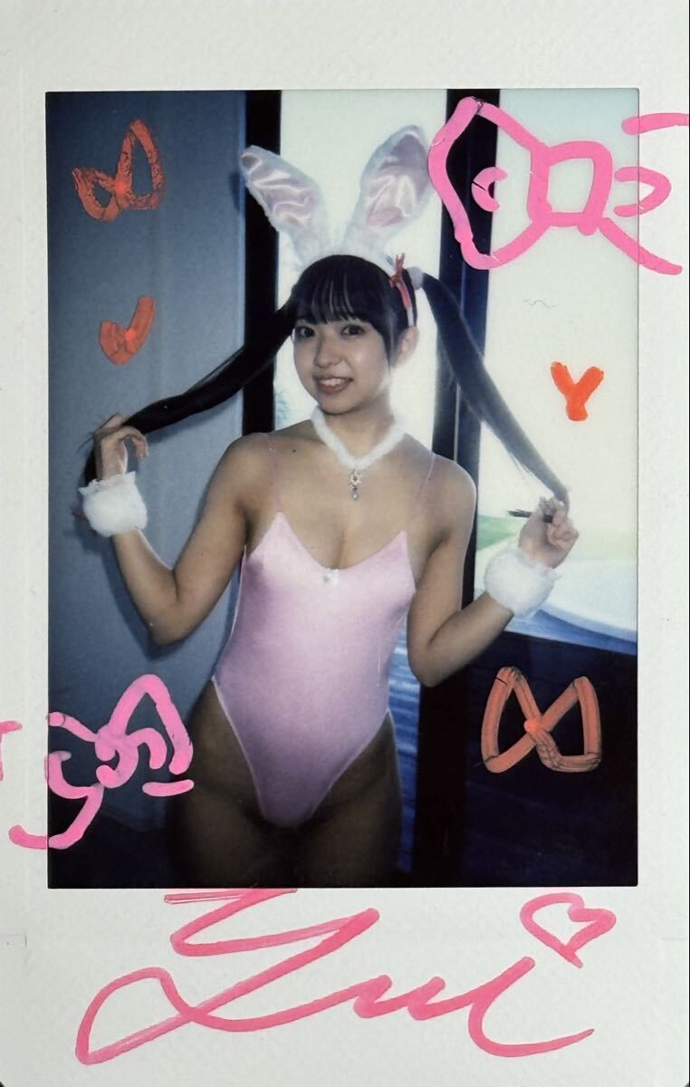 目立った傷や汚れなし】天野ちよ ちよのこと DVD撮影現場チェキ 直筆