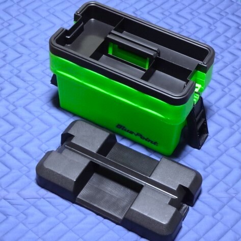ブルーポイント プラスチック工具箱　ツールボックス　snap on 絶版廃盤レア 新品】 廃盤 ツールボックス ブルーポイント snapon スナップオン
