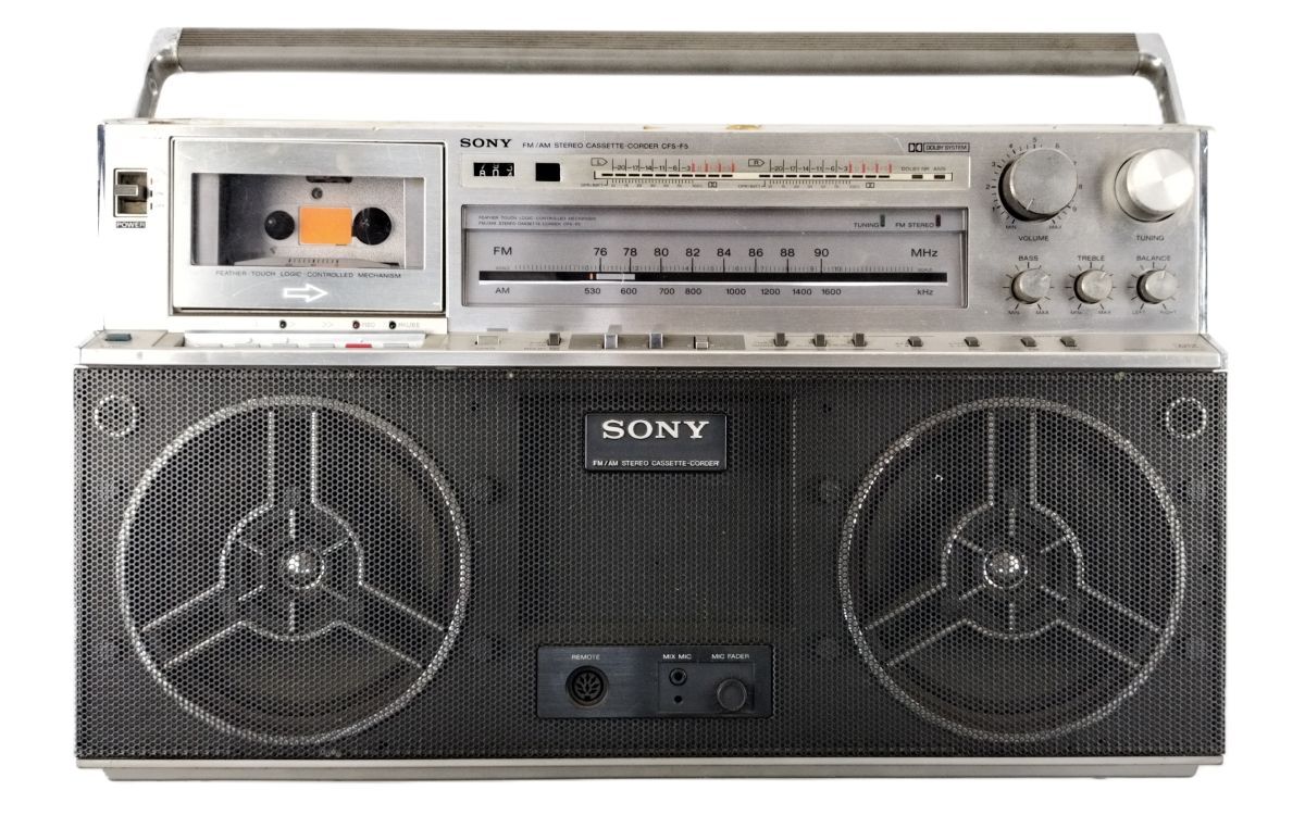 SONY CFS-686 ソニー ラジカセ XYZ（ジーゼット）【中古・修理前提品