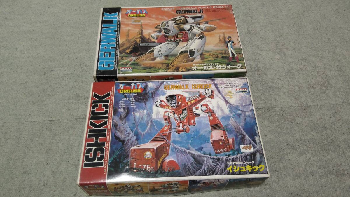 ◇アリイ 1/48 イシュキック 超時空世紀 オーガス 塗装済 完成品の落札