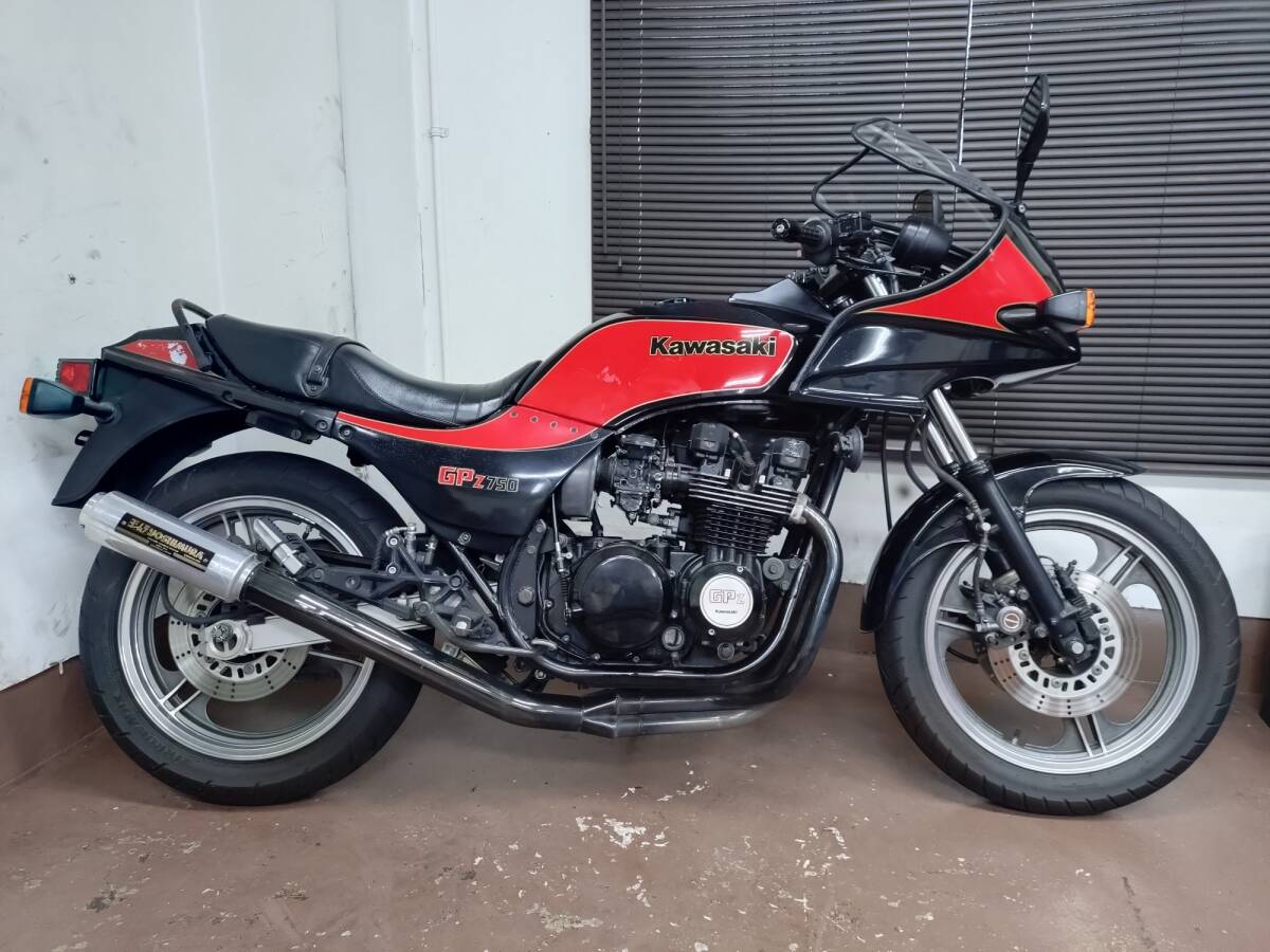 GSX250S カタナ 刀 ヨシムラ ドラッグサイクロン マフラーの落札情報