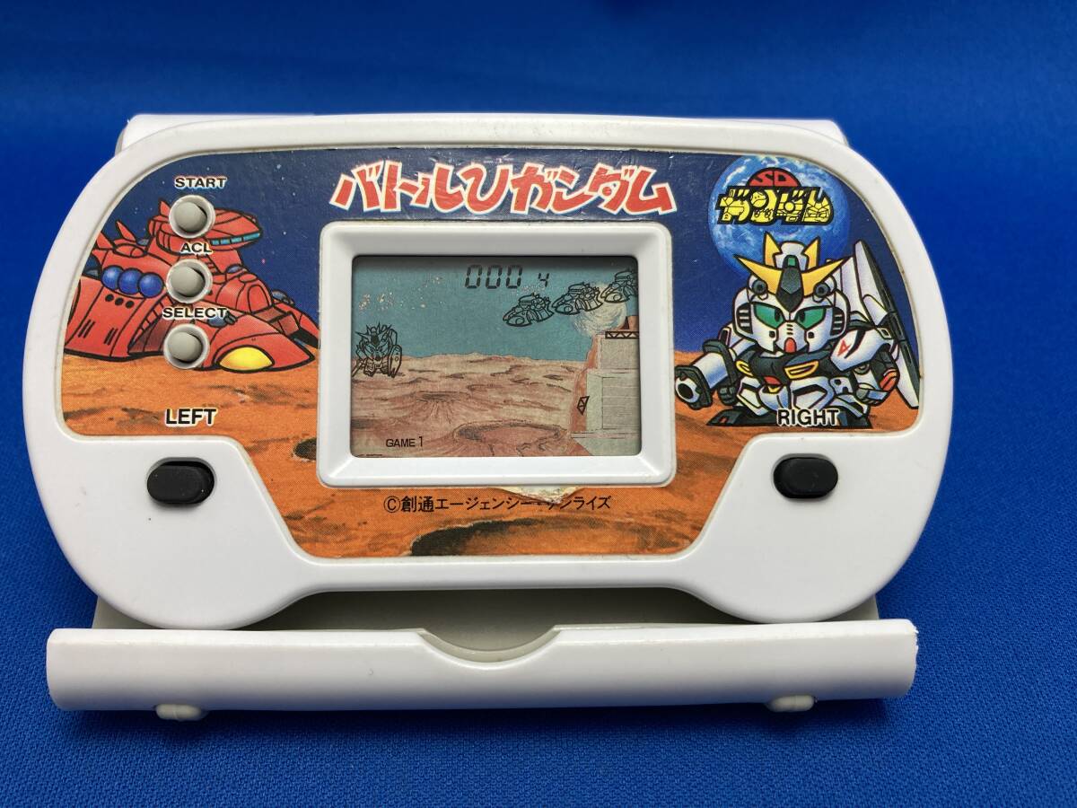 作動・機能OK！バンダイ SDガンダム LSIゲーム バトルνガンダム ミニ