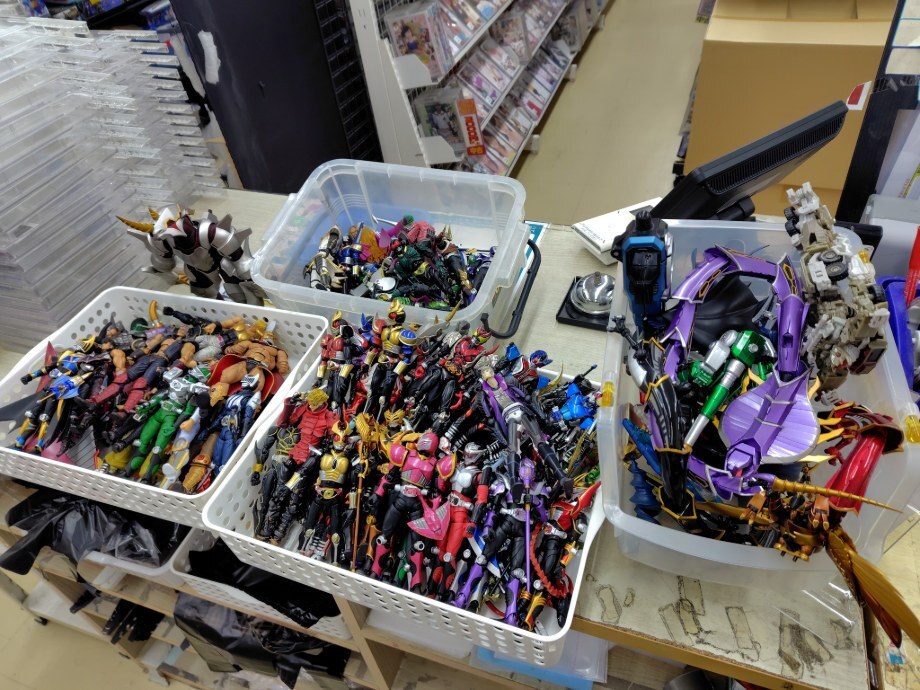 1円スタート】仮面ライダー ソフビ セット 155体 ジャンク レア 限定